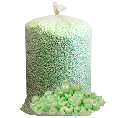 15 Cubic Foot Pelaspan Green S Flopak Polystyrene Loose Fill Packing Peanuts